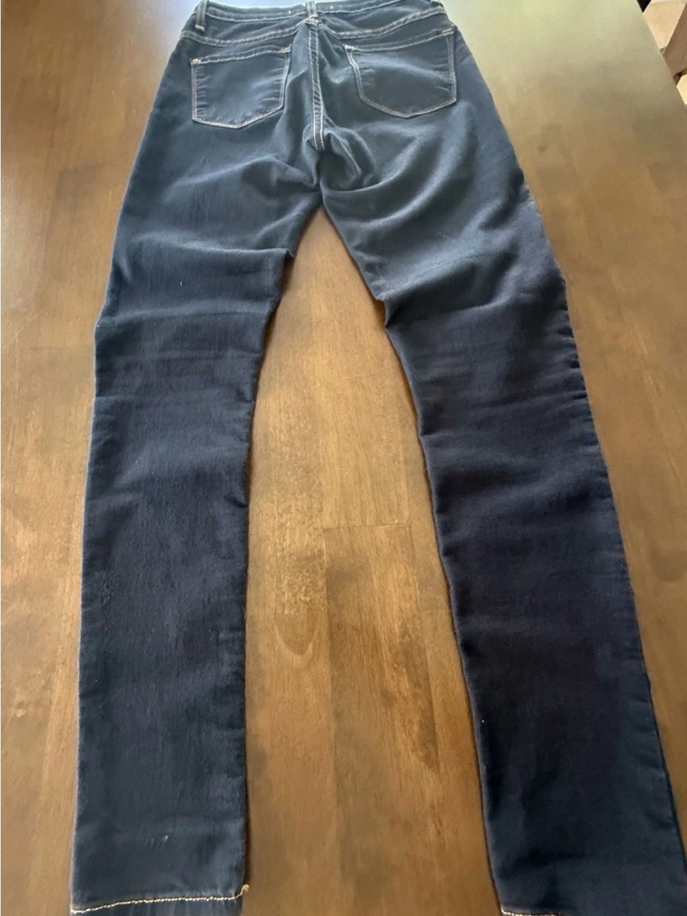Flying Monkey Dark Wash High Rise Skinny Jeans Women’s Size 27 Stretch Denim - Picture 3 of 7